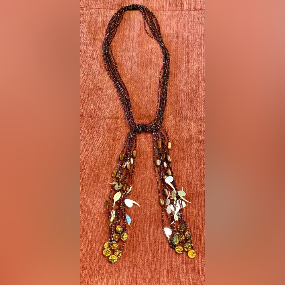 Handmade beaded belt